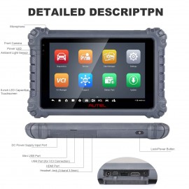 Autel MaxiCOM MK906 Pro Upgraded of MS906 Pro/MK906BT with Advanced ECU Coding, 36+ Service Functions, Active Test CAN FD FCA AutoAuth