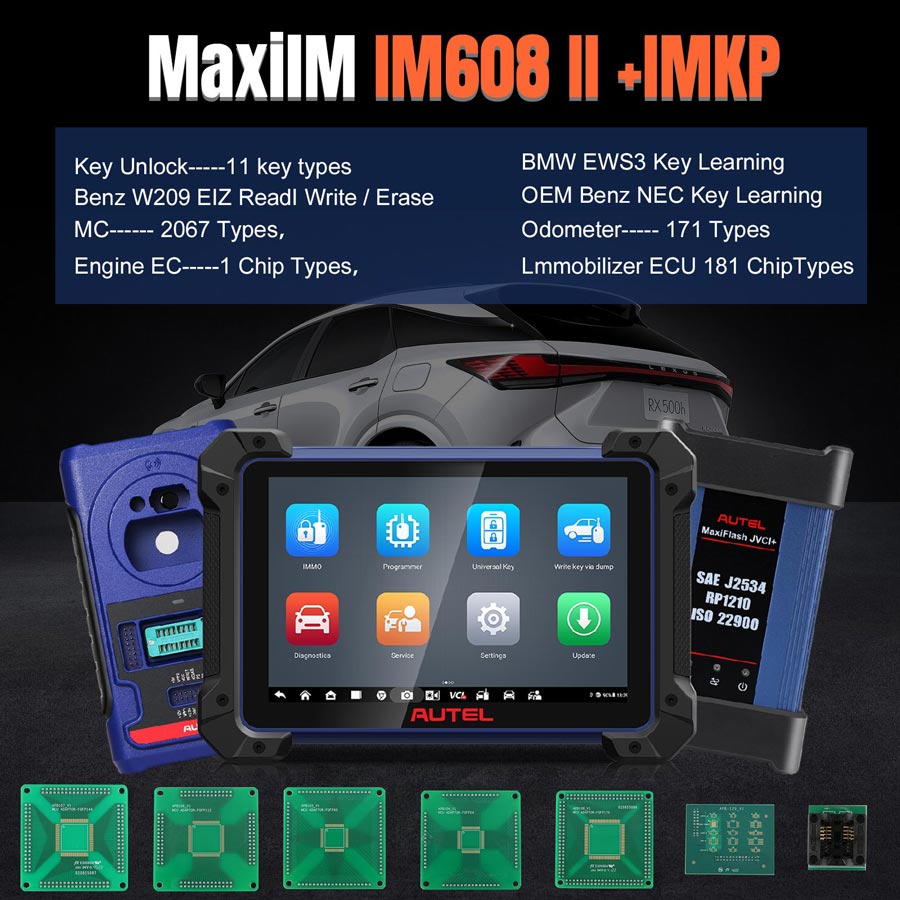 2023-Autel-MaxiIM-IM608-II-IM608-PRO-II-Automotive-All-In-One-Key-Programming-Tool-No-IP-Limitation-Get-2pcs-Smart-Key-Watch-SK395